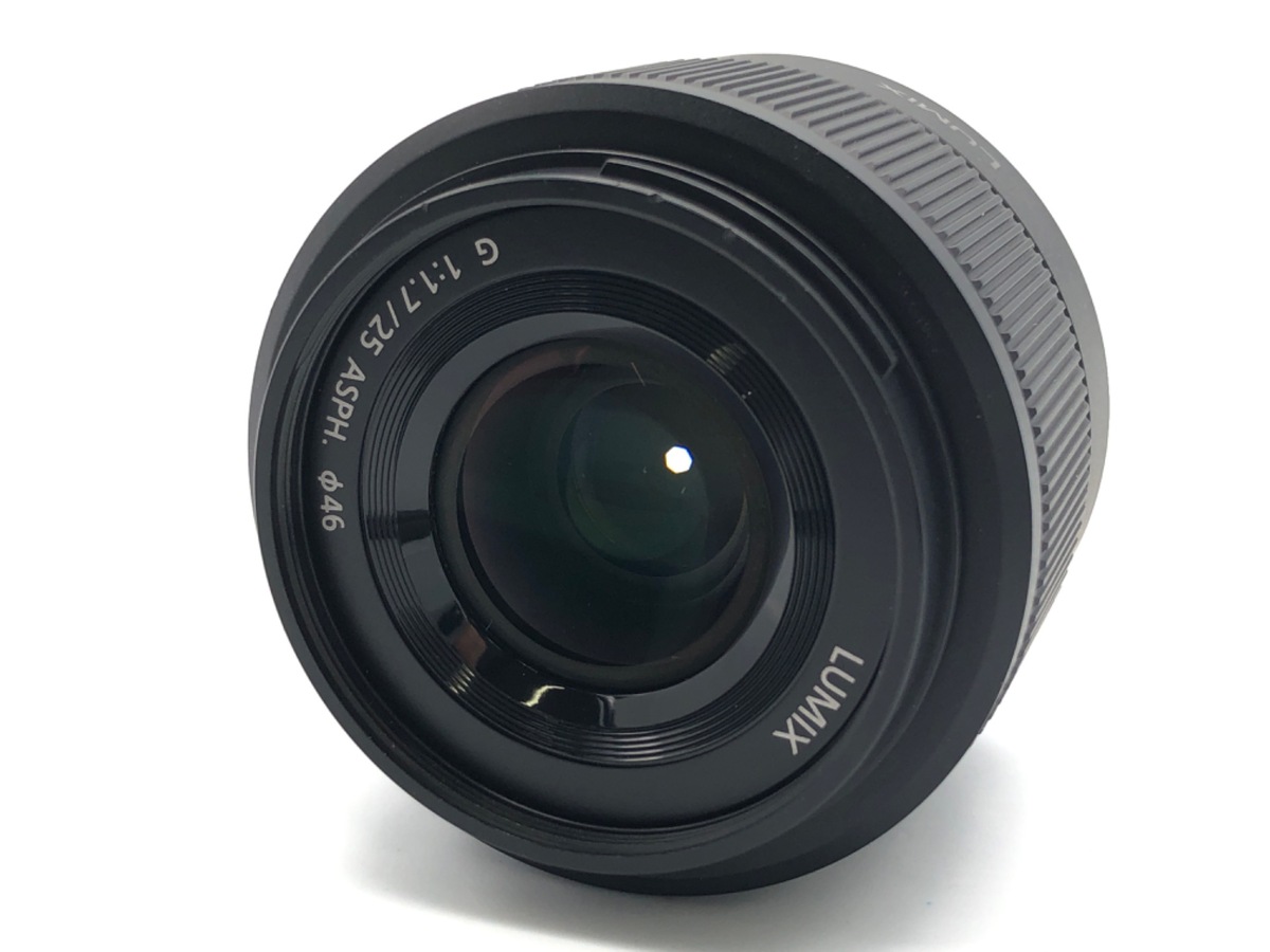 中古：B(並品)】パナソニック LUMIX G 25mm F1.7 ASPH. [H-H025K