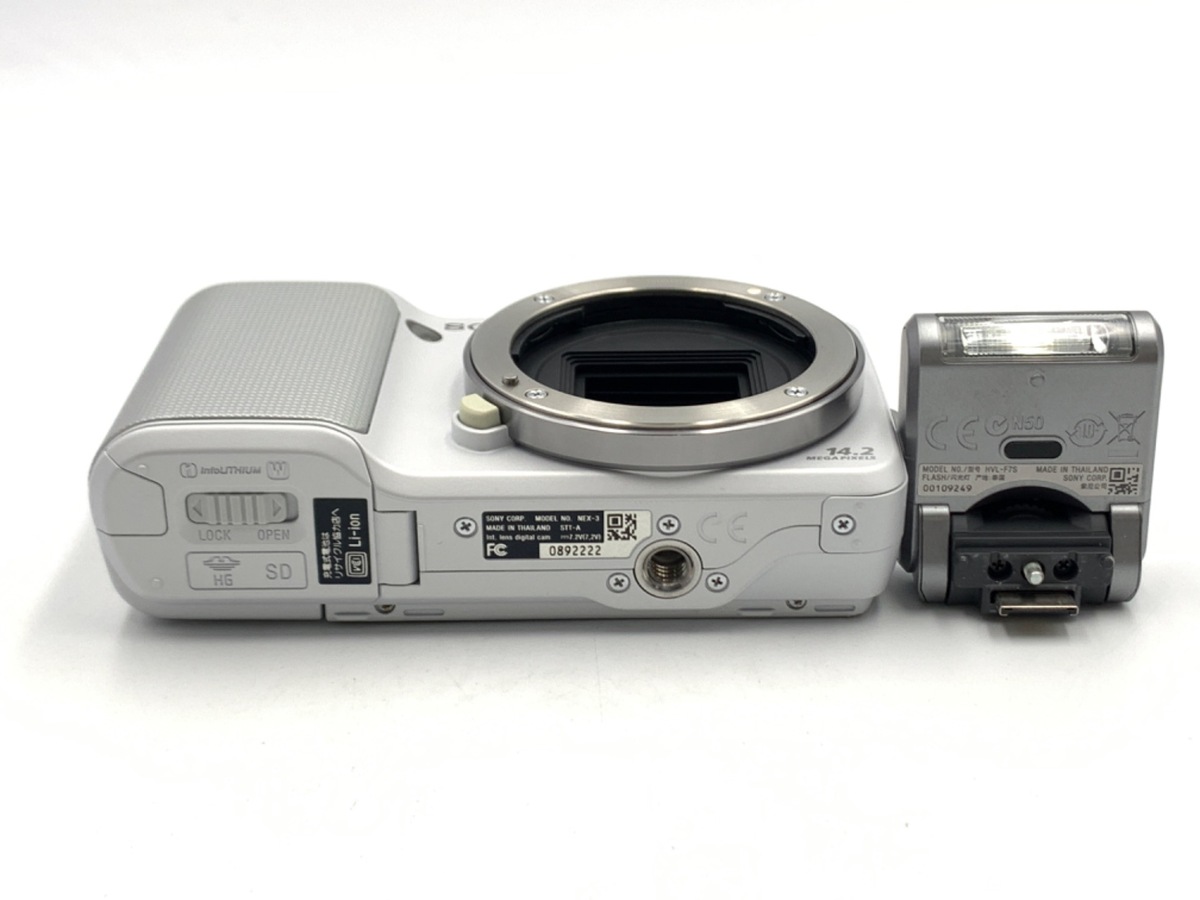 SONY α NEX-3 ボディ　ホワイト　送料無料 NEX ソニー ミラーレス SONY α NEX-3 ズームレンズキット