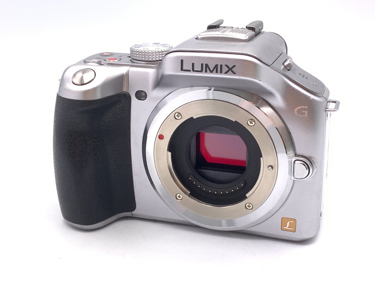 中古：B(並品)】パナソニック LUMIX DMC-G5-S ボディ ソリッドシルバー