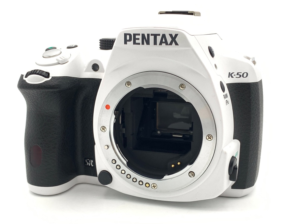 中古：B(並品)】ペンタックス K-50 ボディ ホワイト | 2443880022317