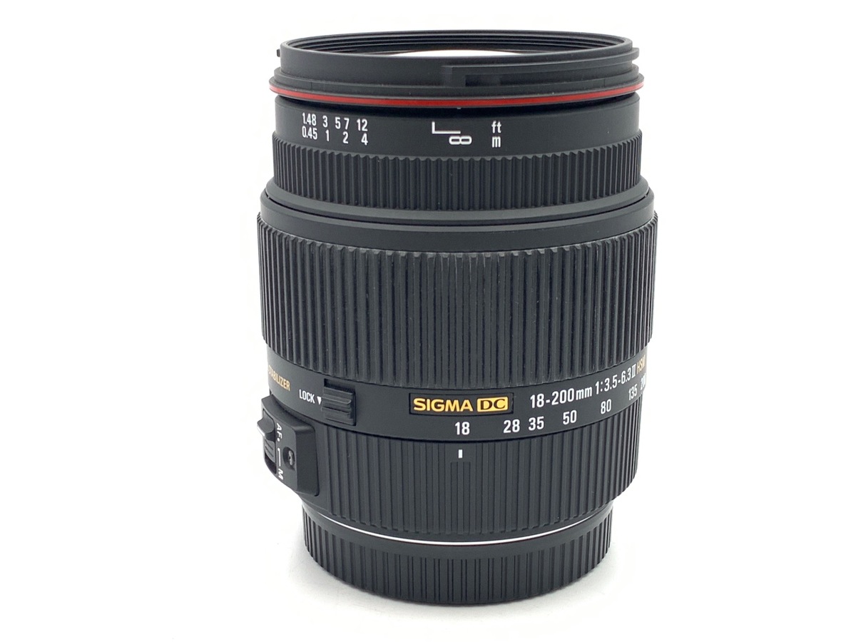 中古：B(並品)】シグマ 18-200mm F3.5-6.3 II DC OS HSM キヤノン用