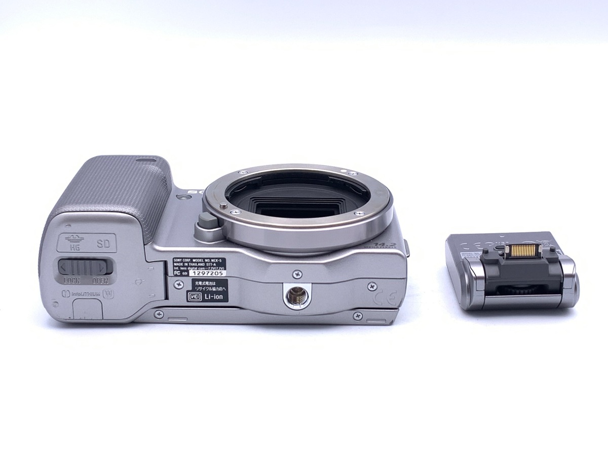 NEX-5 ボディ シルバー【1420万画素】
