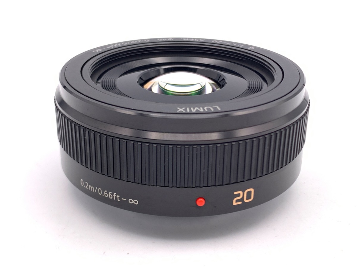 LUMIX G 20mm F1.7 ASPH. 中古 中古】パナソニック LUMIX G 20mm F1.7 II ASPH. [H-H020A] ブラック