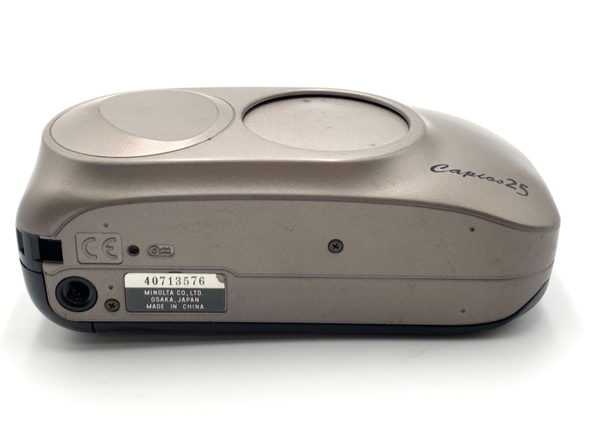 【完動品❁美品】MINOLTA Capios 25 ストラップ ケース リモコン 完動品❁美品】MINOLTA Capios 25 ストラップ ケース リモコン