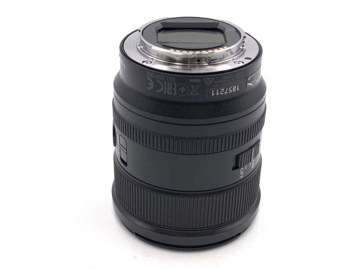 中古：A(美品)】ソニー FE 20mm F1.8 G [SEL20F18G] | 2443890116440