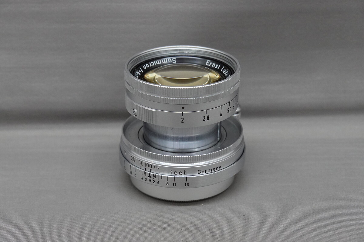 Ernst Leitz Summicron 5cm f/2 レンズ ズミクロン Summicron 5cm F2 Leitz Ernst 単焦点 ライカMシステム