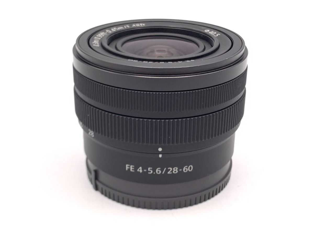 FE 28-60mm F4-5.6 SEL2860 標準ズームレンズ ミニレポート：ソニー標準ズーム「FE 28-60mm F4-5.6」のレンズ