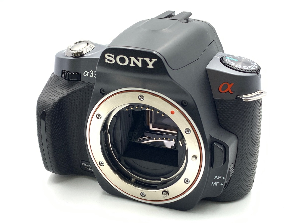 SONYデジタル一眼レフカメラα330ボディ・レンズ