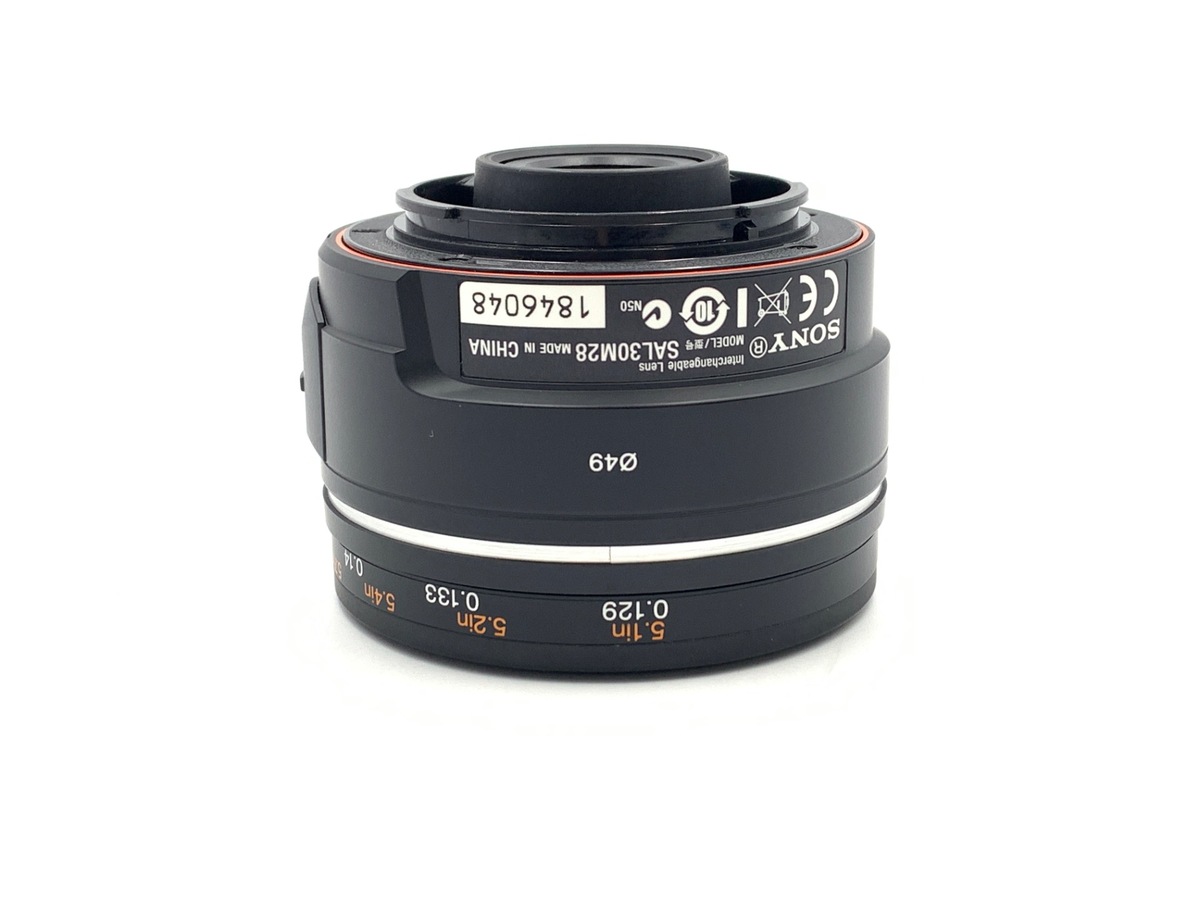 中古】ソニー DT 30mm F2.8 Macro SAM [SAL30M28]｜｜カメラの