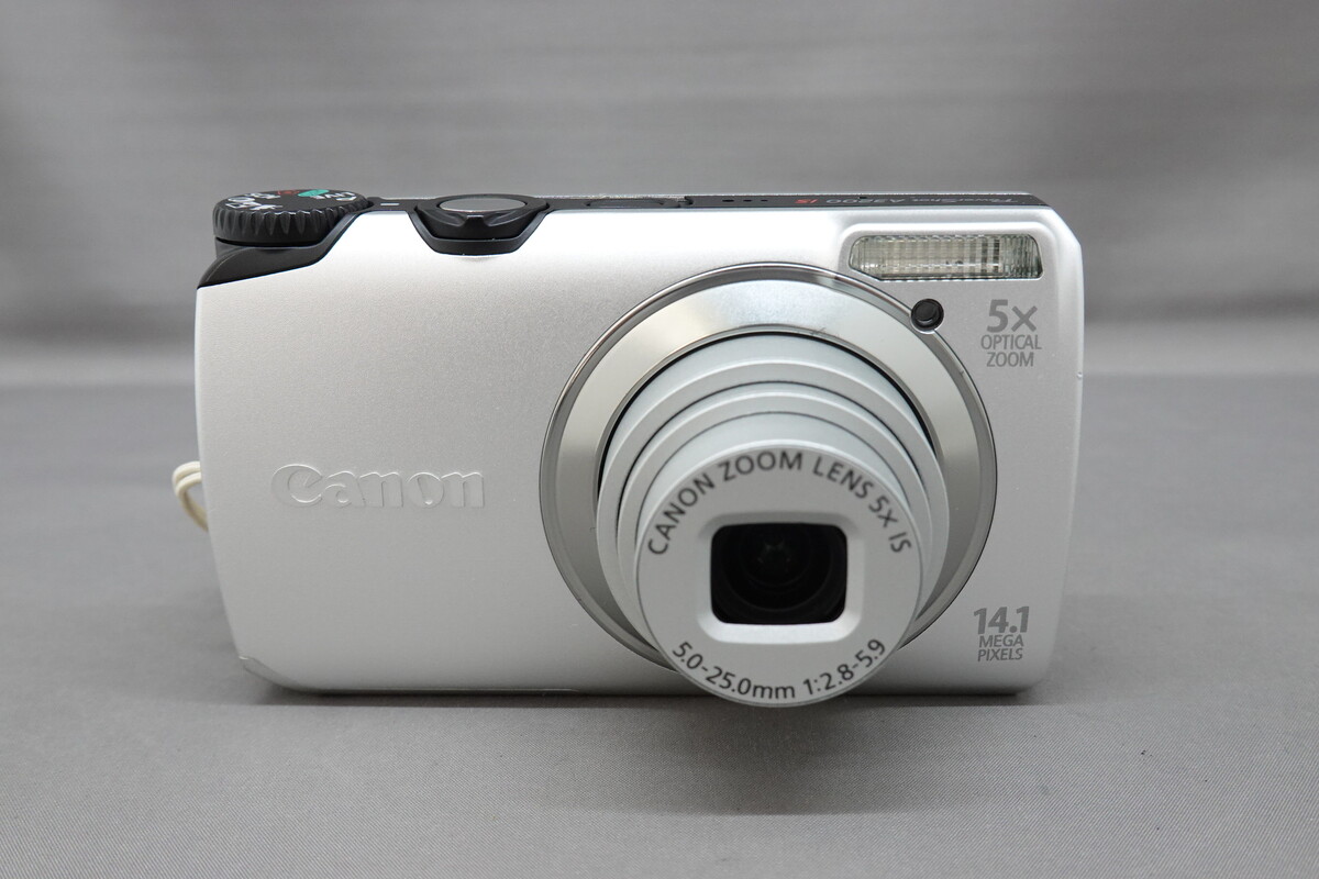 デジタルカメラ Canon PowerShot A3200 IS Silver #58 Canon Powershot A3200 IS Digital Compact – Retro Camera Shop