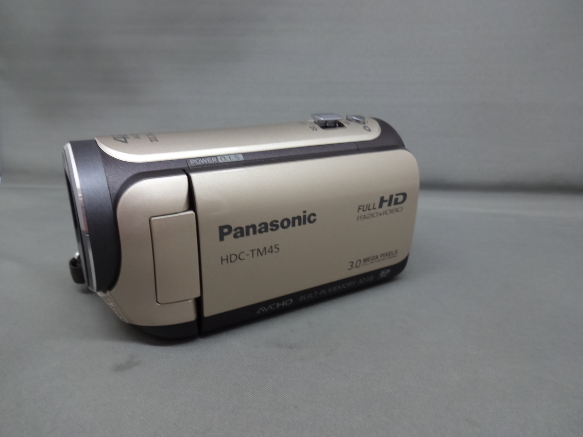 中古：AB(良品)】パナソニック HDC-TM45 キャメルベージュ