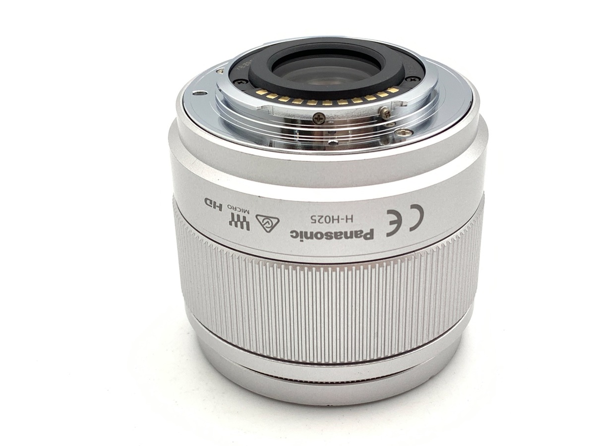 Panasonic - LUMIX G 25mm/F1.7 ASPH シルバー パナソニック LUMIX G 25mm/F1.7 ASPH. H-H025-S [シルバー