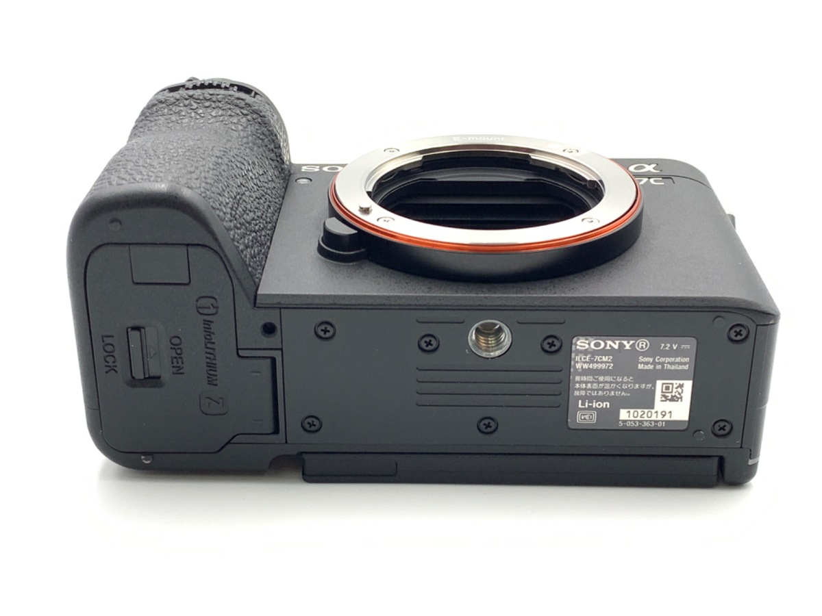 ソニー ソニー α7C II ボディ ブラック [ILCE-7CM2 B] カメラの