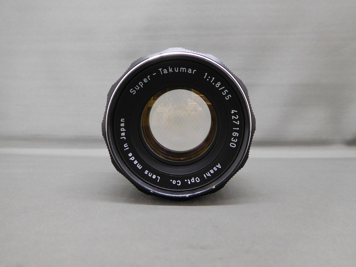 中古：B(並品)】ペンタックス SUPER-TAKUMAR 55mm F1.8 | 2443890138596