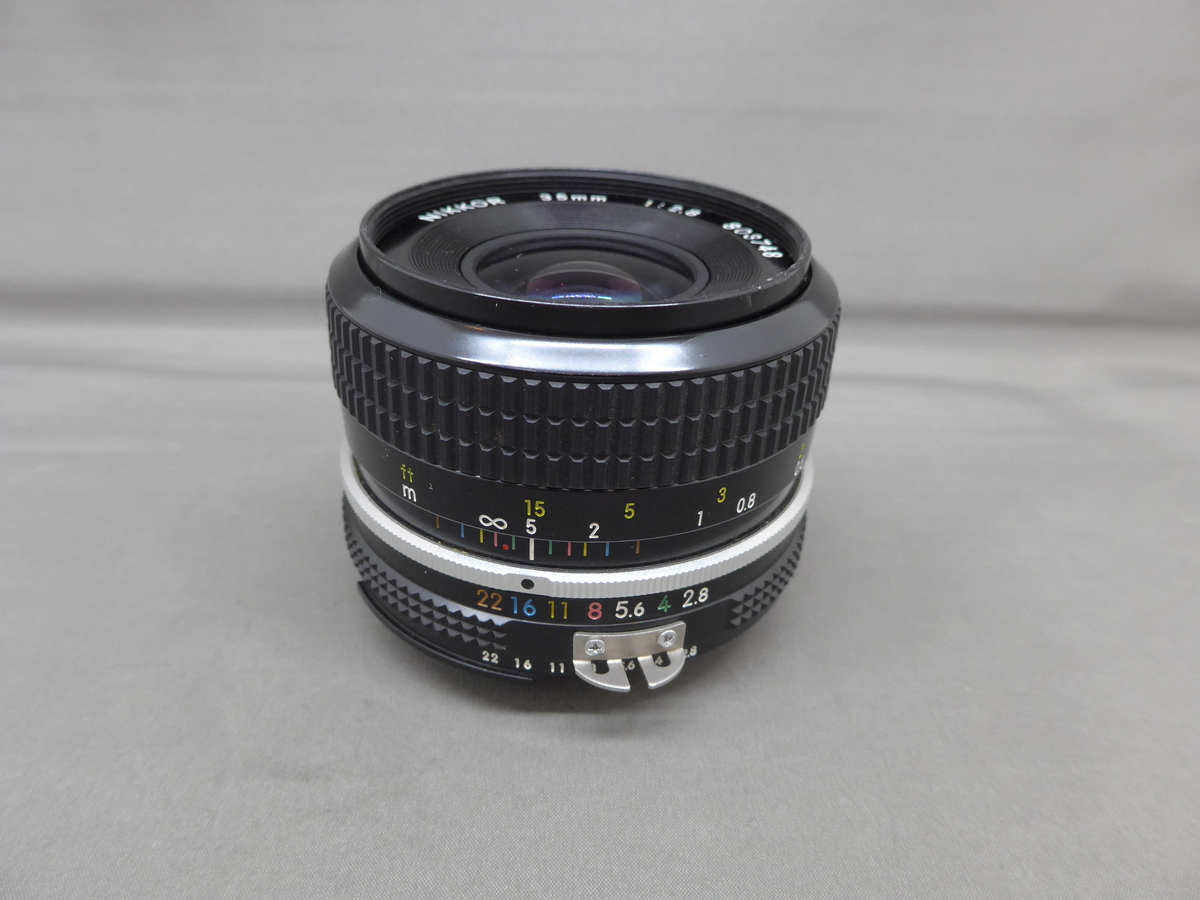 ★極上品★ NIKON Ai-s NIKKOR 35mm F2.8 ニコン Yahoo!オークション -「nikon ai-s nikkor 35mm f2.8」の落札相場