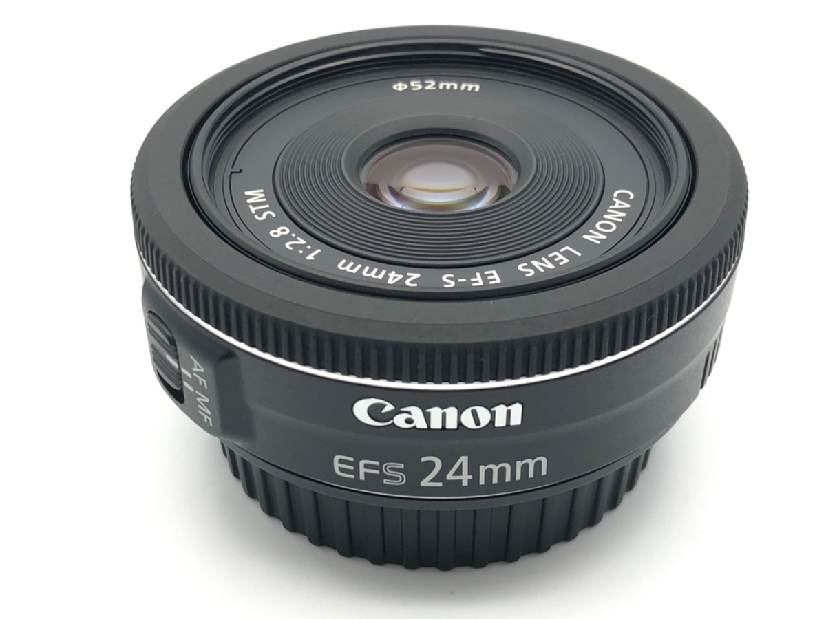 canon EF-S24mm F2.8 STM 美品(レンズフィルター付き) レンタル] CANON EF-S24mm F2.8 STM 単焦点レンズ 2泊3日～キヤノン
