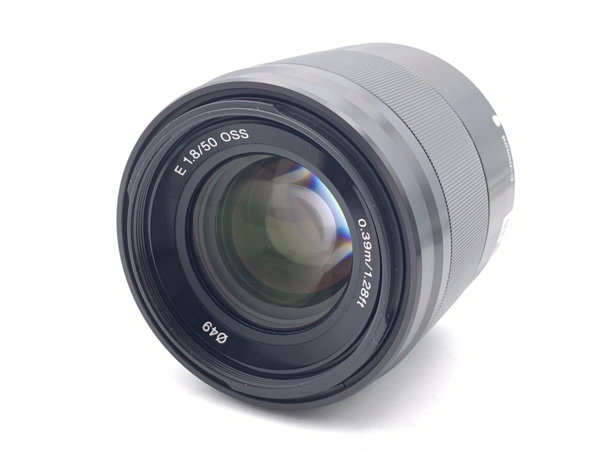 中古：A(美品)】ソニー E 50mm F1.8 OSS [SEL50F18B] ブラック