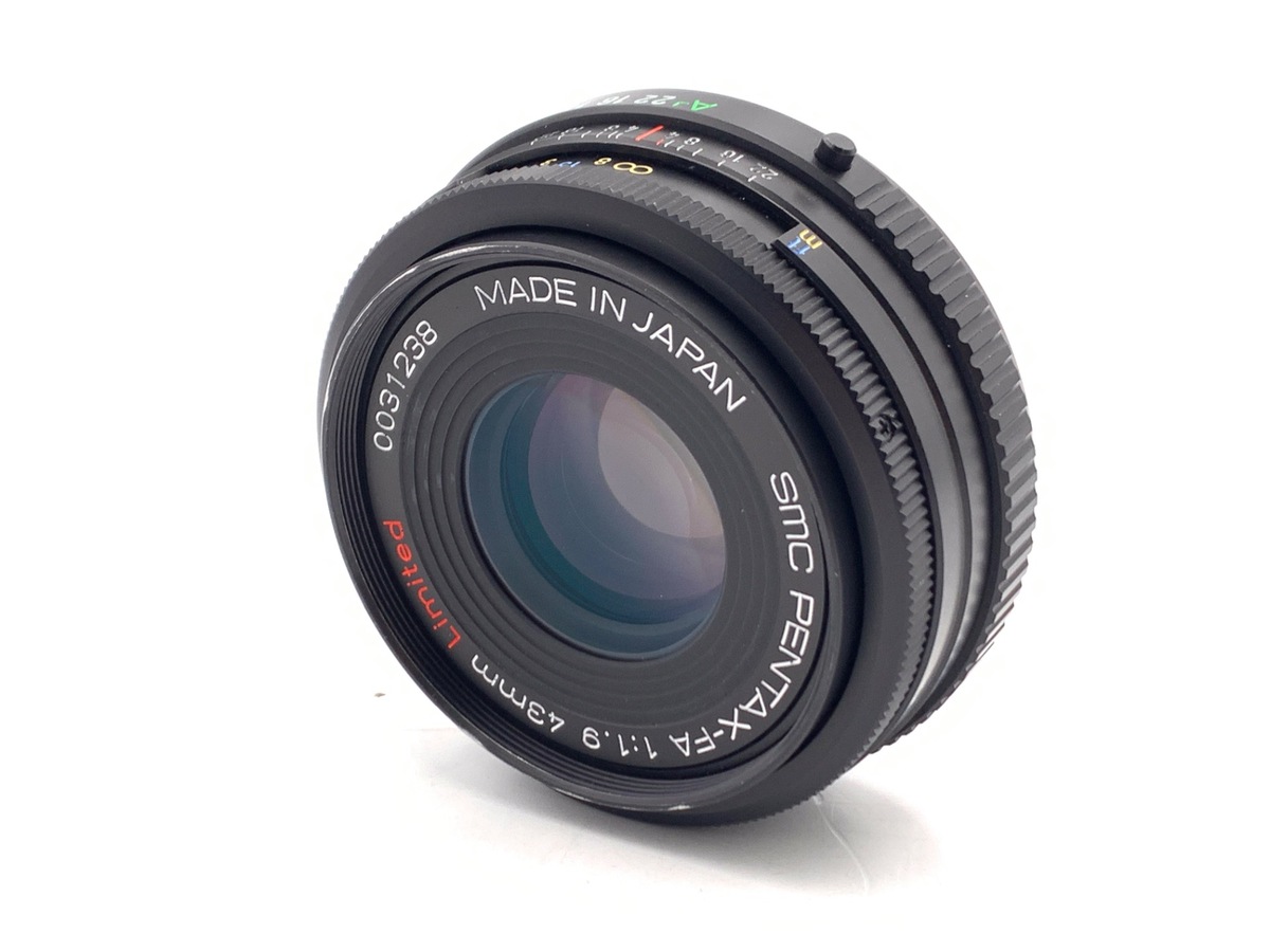 中古：AB(良品)】ペンタックス FA 43mm F1.9 Limited (ブラック