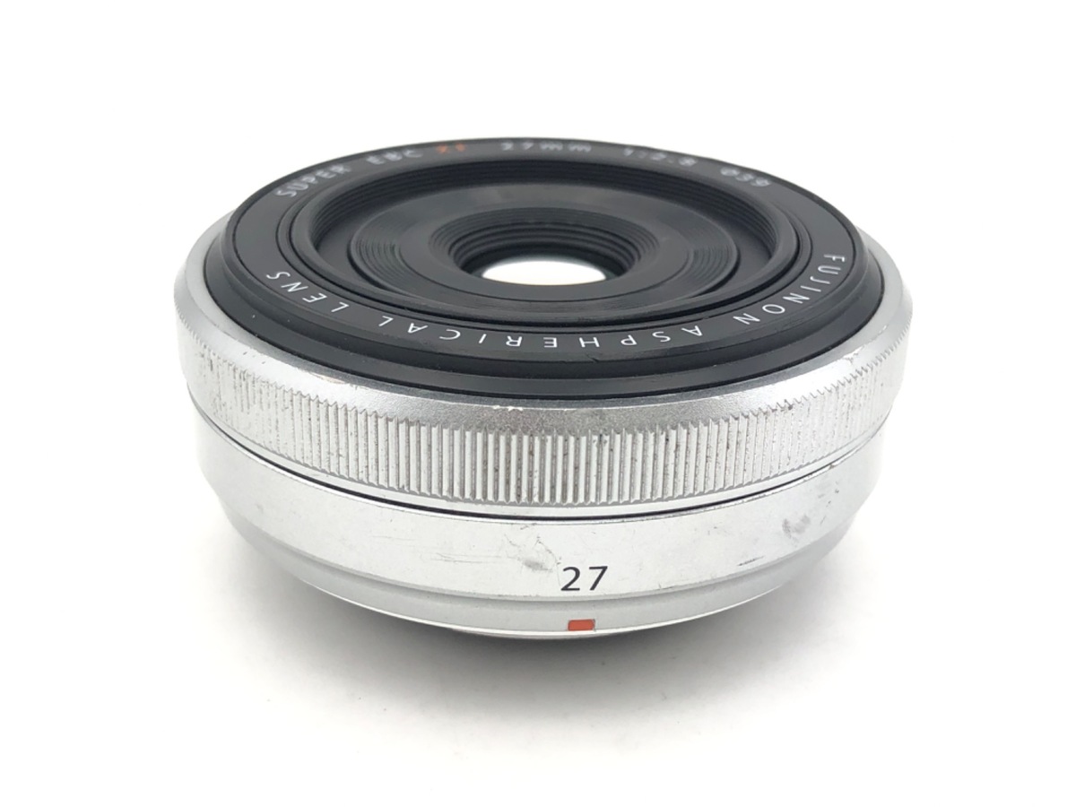【中古】フジフイルム XF27mm F2.8 シルバー