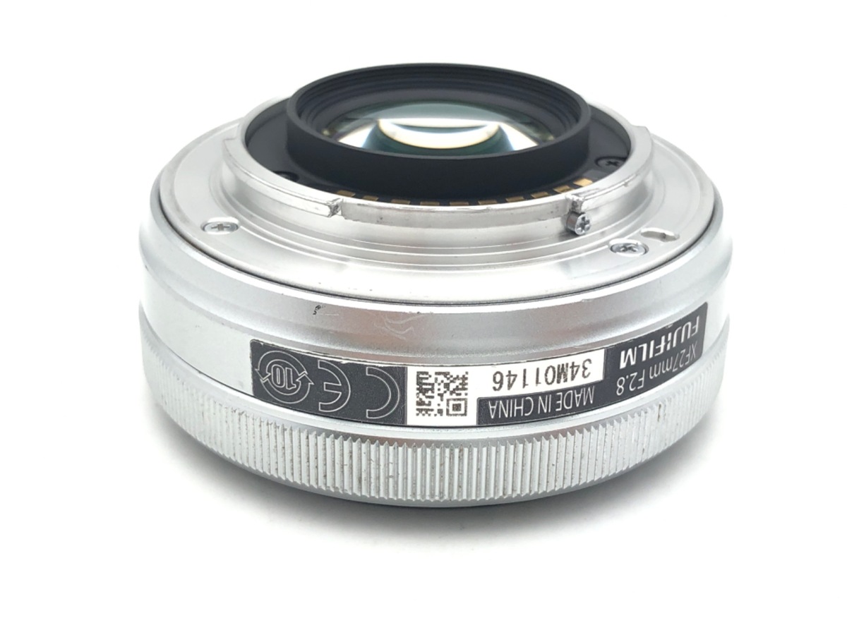 【中古】フジフイルム XF27mm F2.8 シルバー