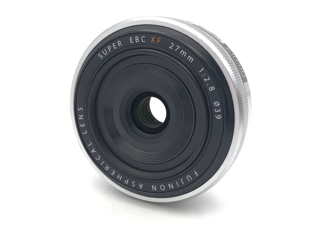 【中古】フジフイルム XF27mm F2.8 シルバー