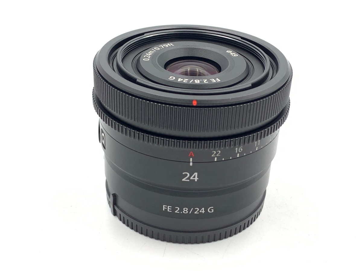 ソニー Eマウントレンズ FE 24mm F2.8 G [SEL24F28G] カメラレンズ FE 24mm F2.8 G SEL24F28G [ソニーE /単焦点レンズ] SONY