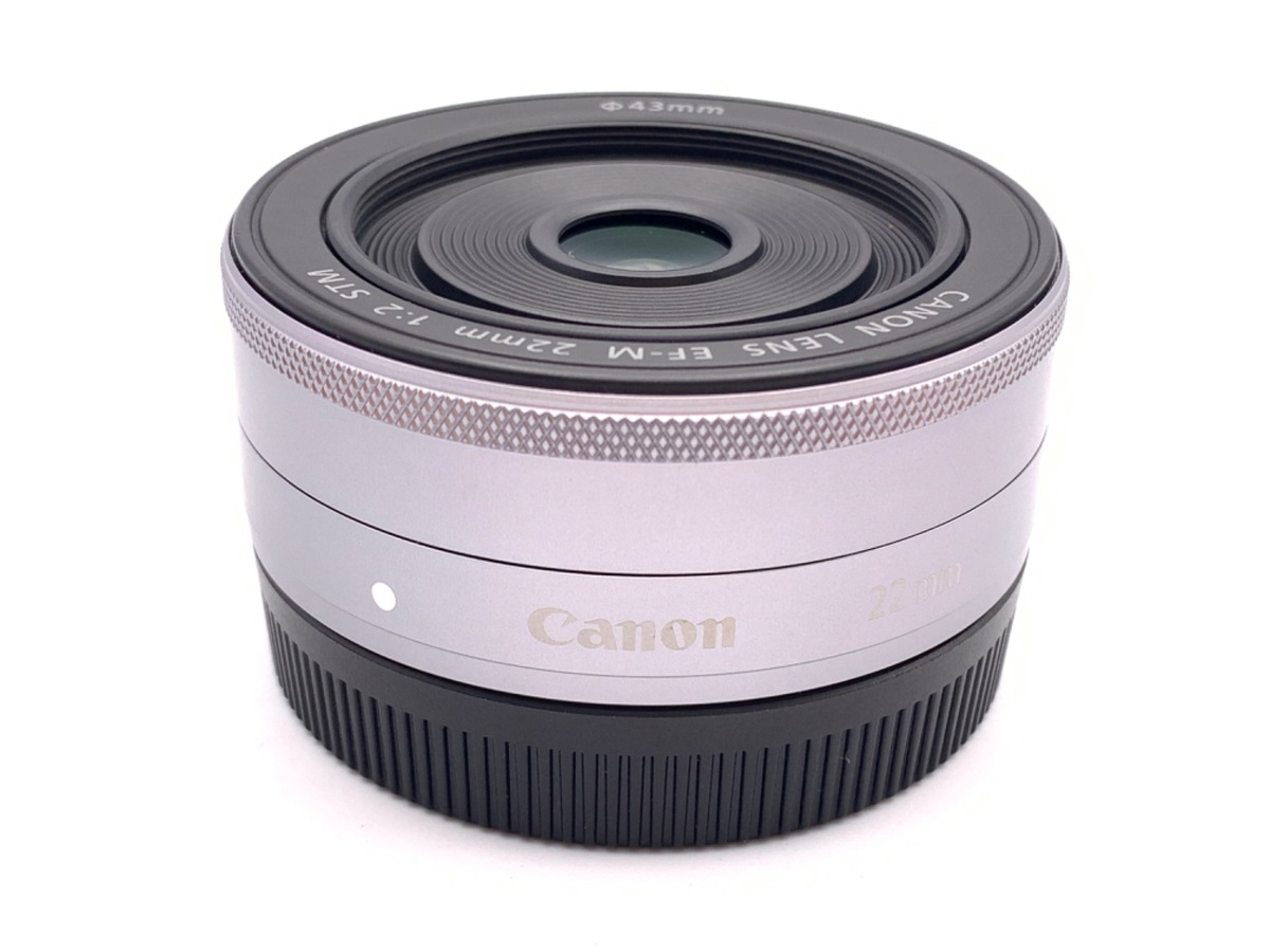 中古：A(美品)】キヤノン EF-M22mm F2 STM シルバー | 2443890150000