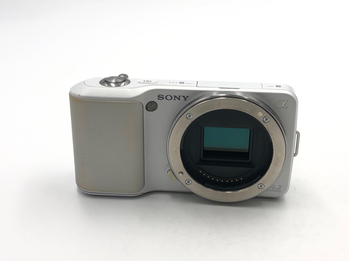 中古：B(並品)】ソニー α NEX-3 ボディ ホワイト | 2443890153186