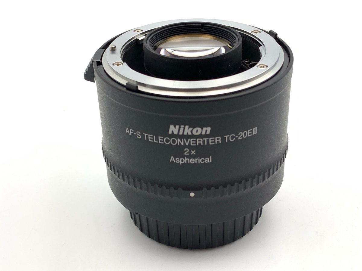 【苫小牧バナナ】ニコン/Nikon AF-Sテレコンバーター/アタッチメントレンズ TC-20E3 中古 状態良好 主レンズの焦点距離を2倍に Nikon AF-S TELECONVERTER TC-20E III