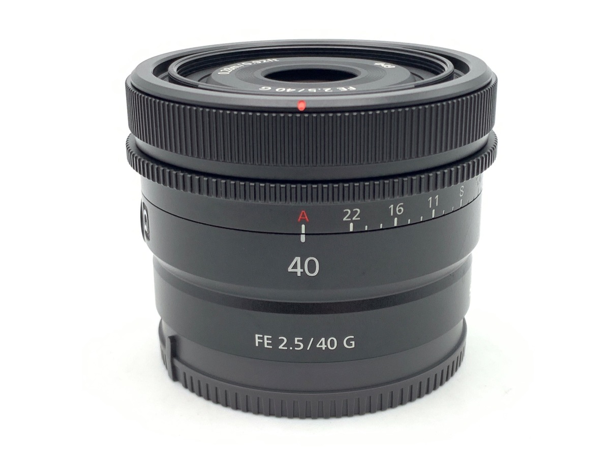 FE 40mm F2.5 G SEL40F25G 中古価格比較 - 価格.com
