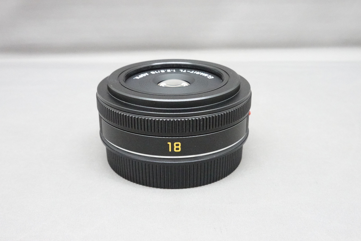 中古：AB(良品)】ライカ エルマリートTL f2.8/18mm ASPH. ブラック