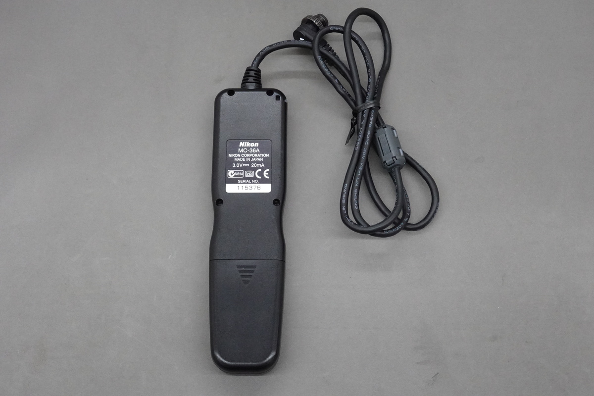 中古】ニコン MC-36A リモートコード｜｜カメラのキタムラネットショップ