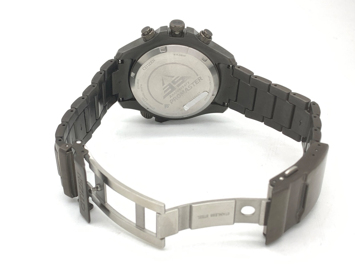 シチズン プロマスター ランド ブラック JV1008-63E/U822-008MS07 ステンレススティール