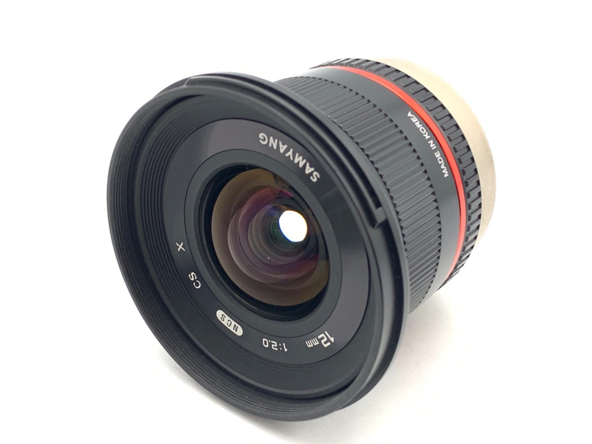 【中古美品】SAMYANG サムヤン 12mm F2.0 富士フイルムX用 サムヤン(Samyang) 12mm F2.0 APS-C広角レンズ フジフイルムX用