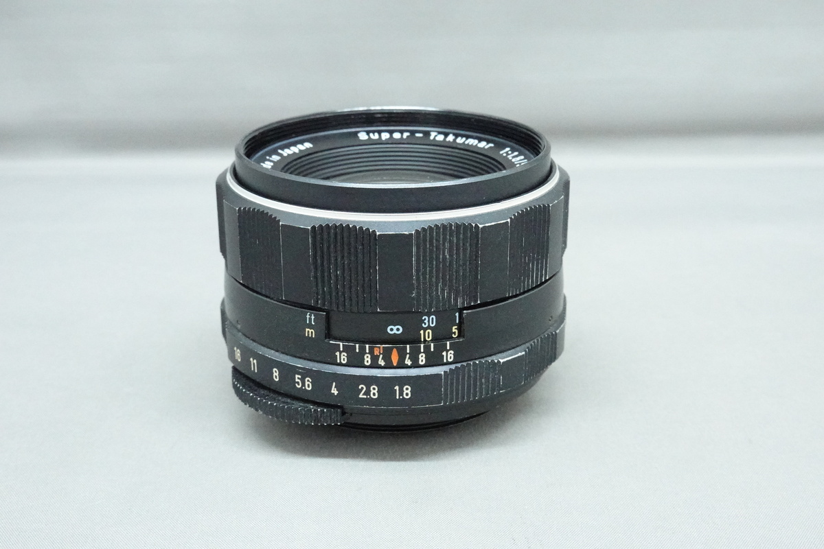中古：C(やや難あり)】ペンタックス SUPER-TAKUMAR 55mm F1.8