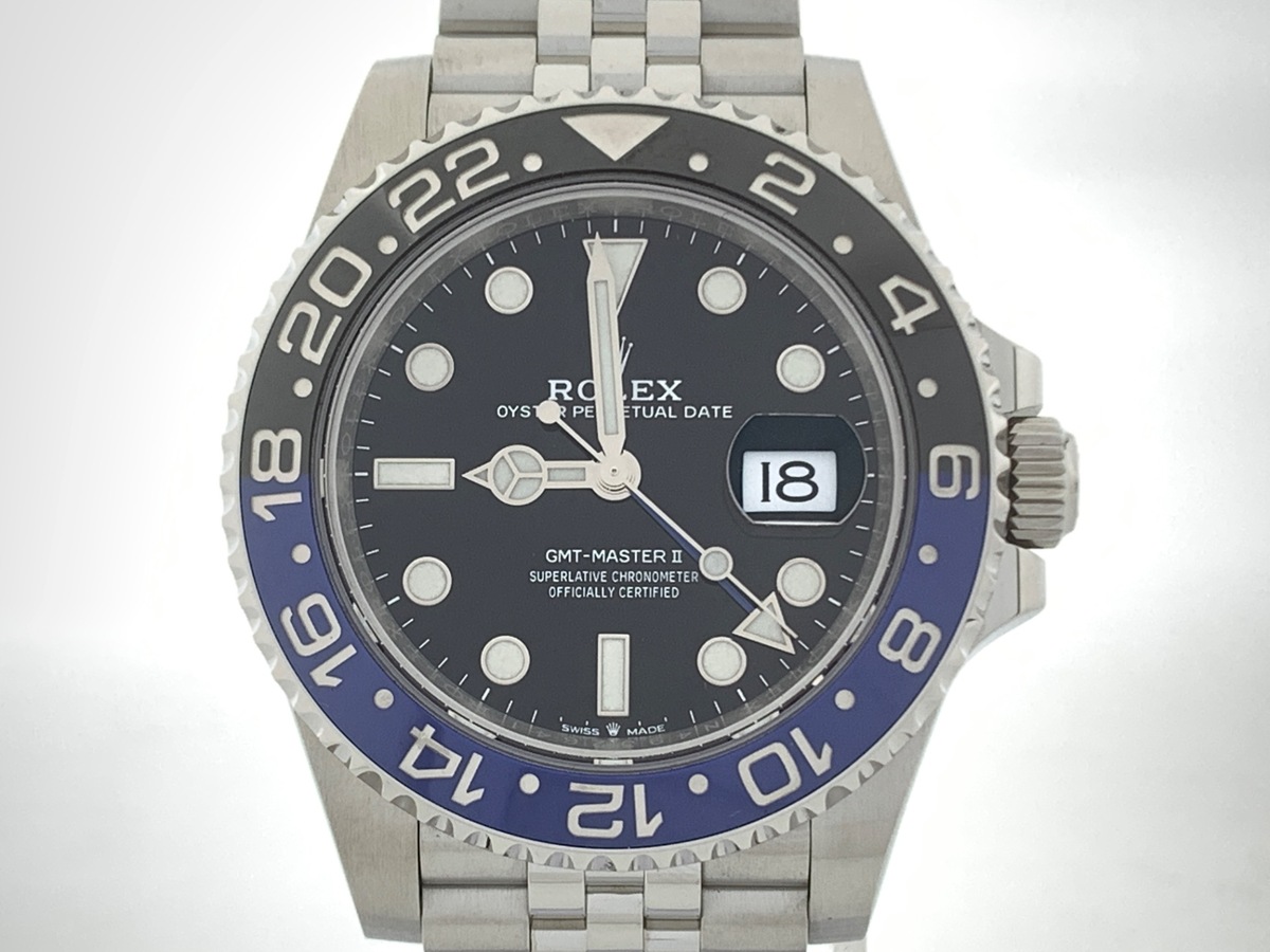 ロレックス ROLEX GMTマスターII  126710BLNR ジュビリーブレスレット  メンズウォッチ ウォッチ 時計 腕時計 SS ブラック 未使用 gbss_126710grnr-j