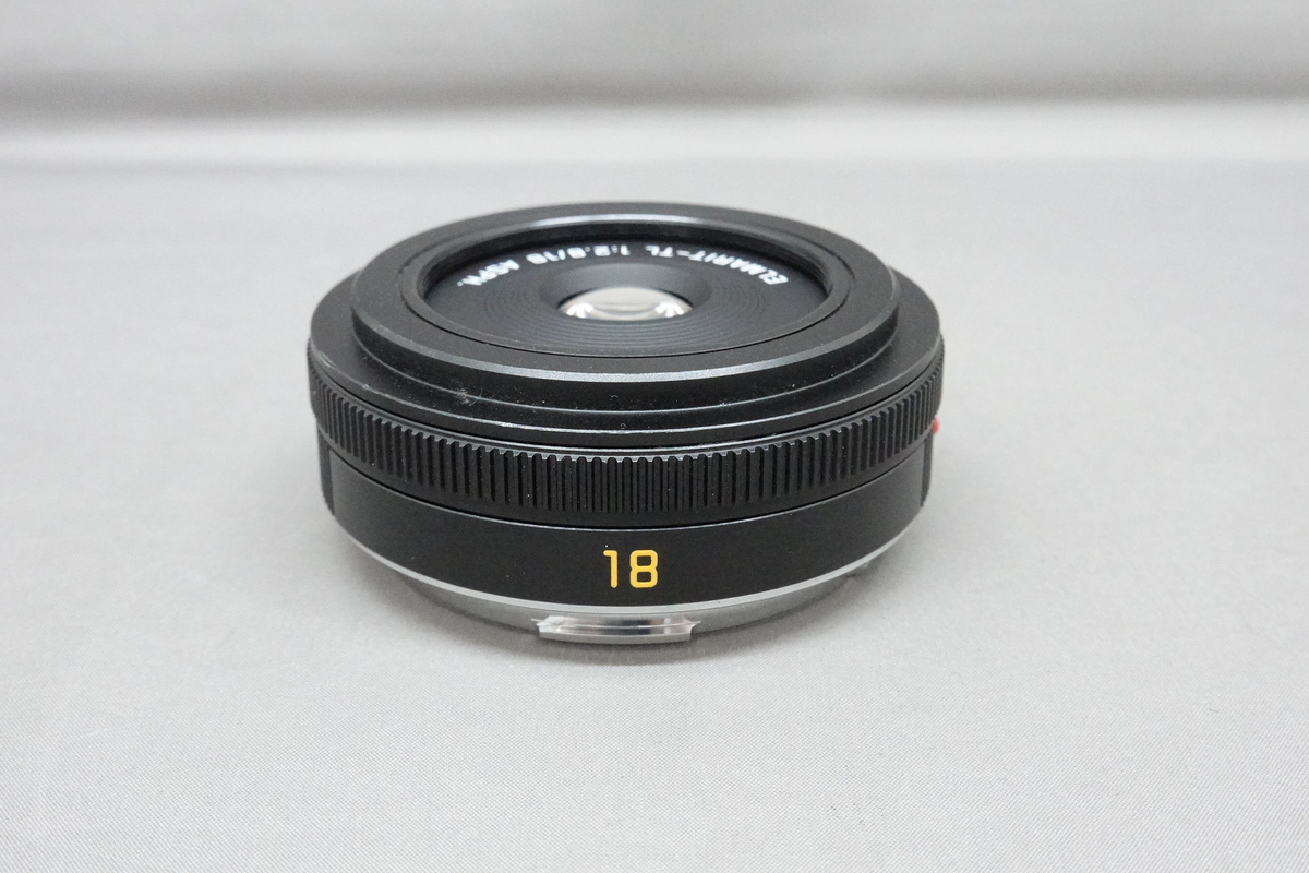 中古：B(並品)】ライカ エルマリートTL f2.8/18mm ASPH. ブラック