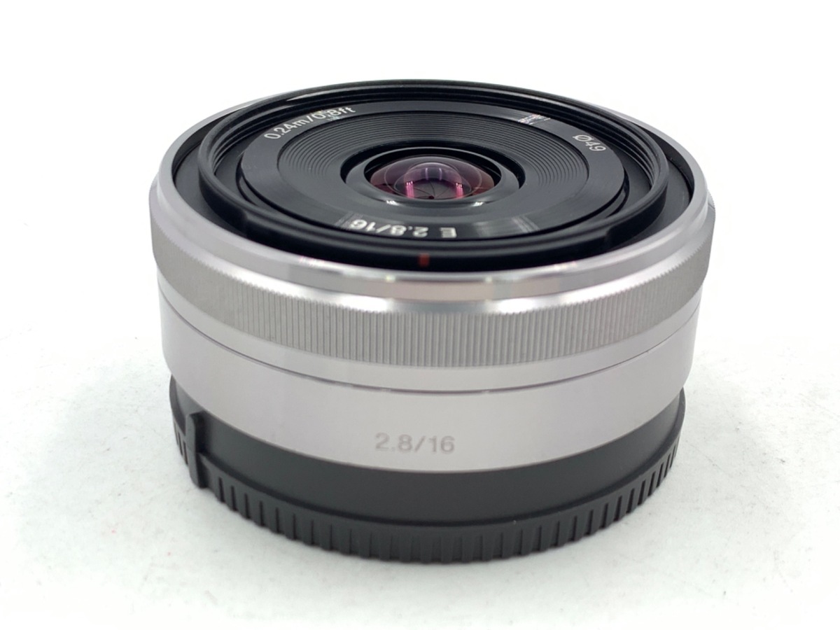 【中古】SONY ソニー E 16mm f/2.8 SEL16F28 Amazon.com : Sony SEL16F28 16mm f/2.8 Wide-Angle Lens for NEX