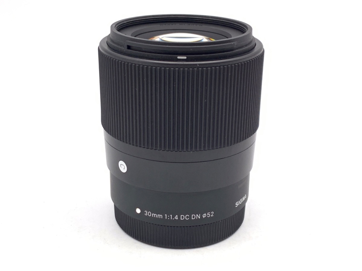 【中古】(シグマ) SIGMA 30/1.4 DC DN CONTEMPORARY キヤノンEF-M 中古】シグマ 30mm F1.4 DC DN Contemporary キヤノンEF-M用｜｜カメラ