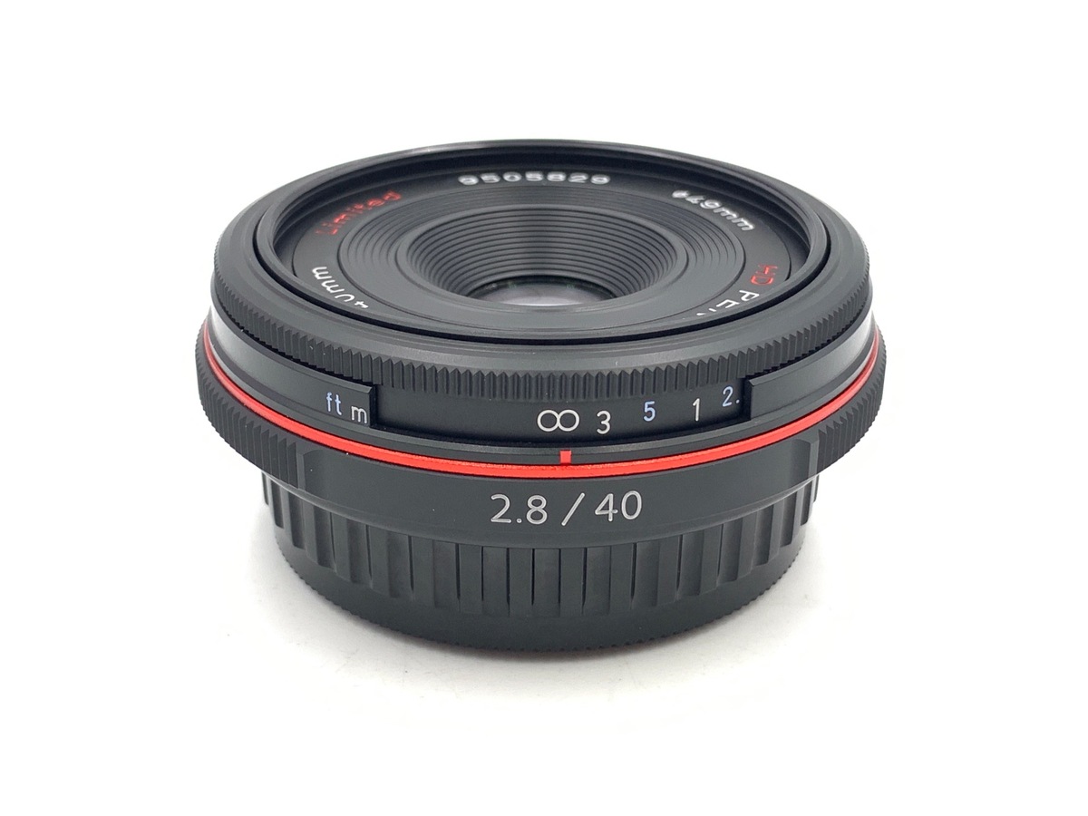 �y���^�b�N�X HD PENTAX-DA 40mm F2.8 Limited �u���b�N