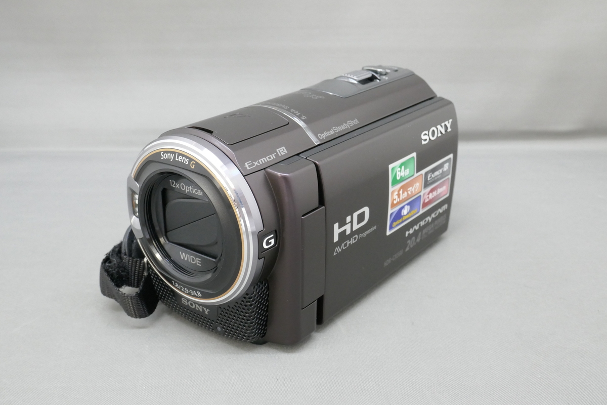 中古】ソニー HDR-CX590V ボルドーブラウン｜｜カメラのキタムラネット