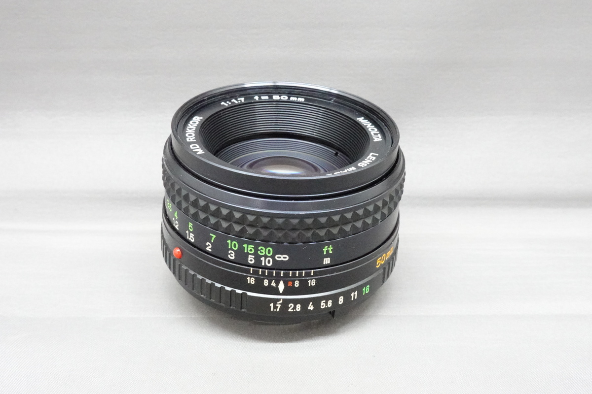 中古：C(やや難あり)】ミノルタ MD 50mm F1.7 | 2443890179155