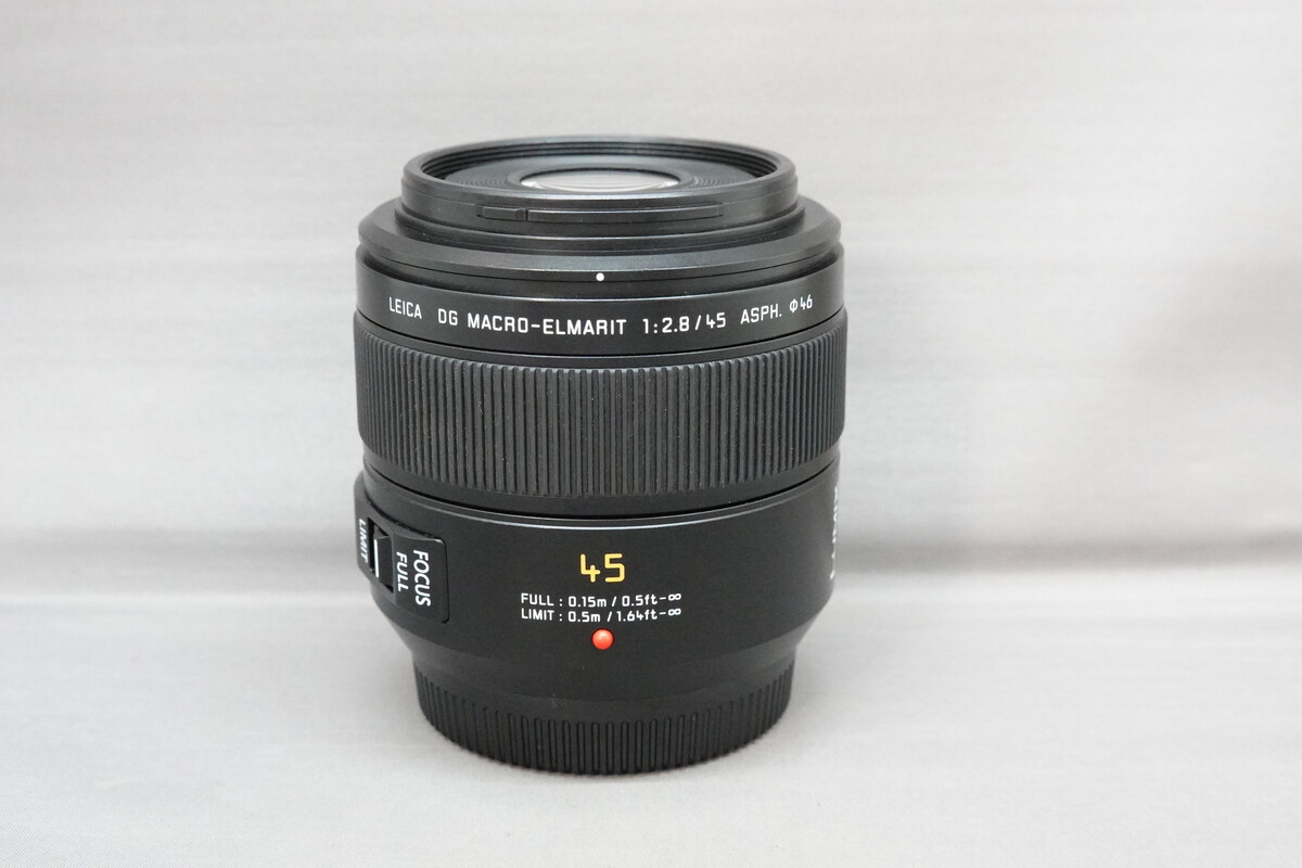 中古】パナソニック LEICA DG MACRO-ELMARIT 45mm/F2.8 ASPH./MEGA