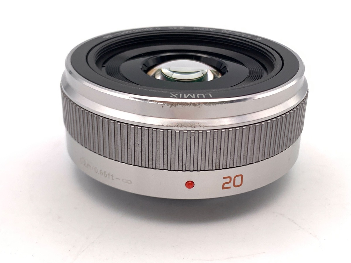 中古】パナソニック LUMIX G 20mm F1.7 II ASPH. [H-H020A] シルバー