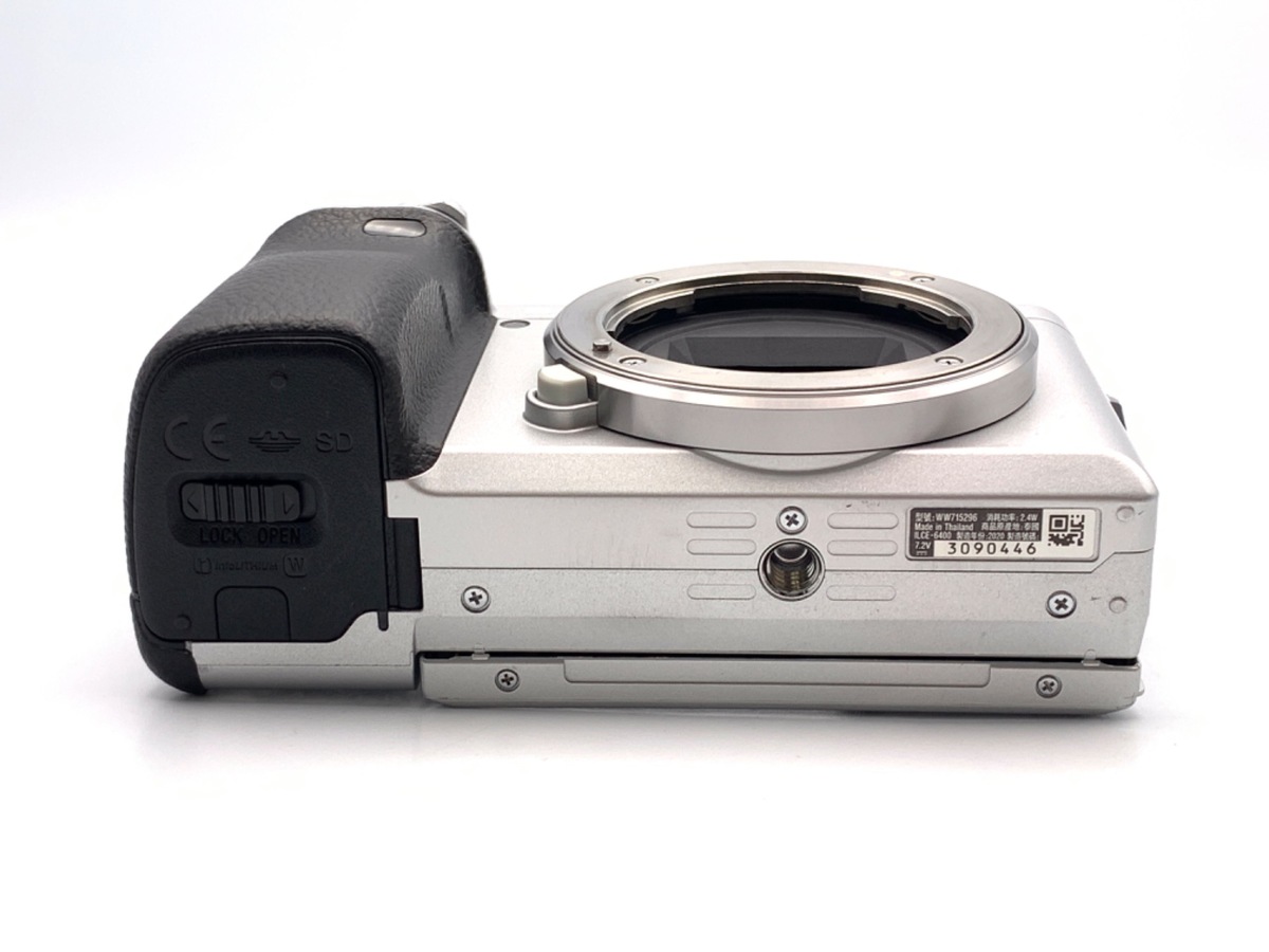 α6400 ボディ シルバー ILCE-6400【2420万画素】