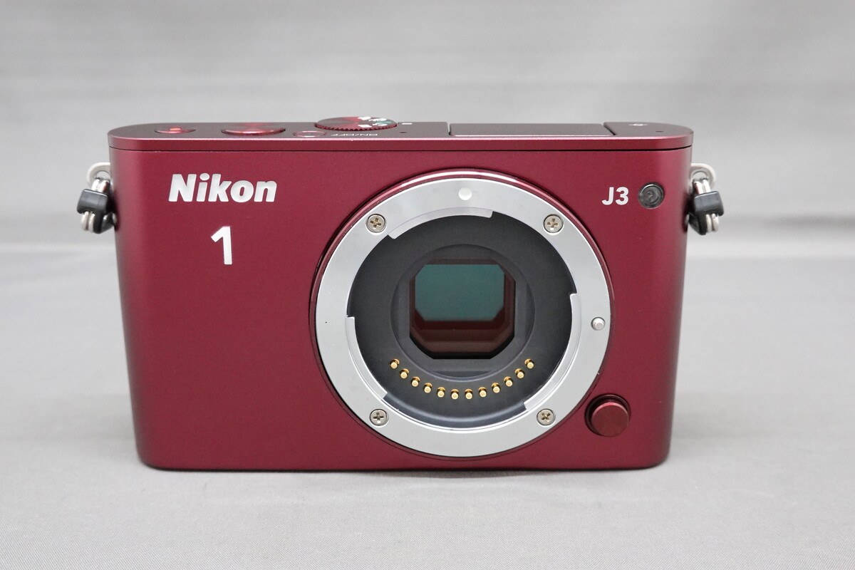 中古：B(並品)】ニコン Nikon 1 J3 ボディ レッド | 2447590080940