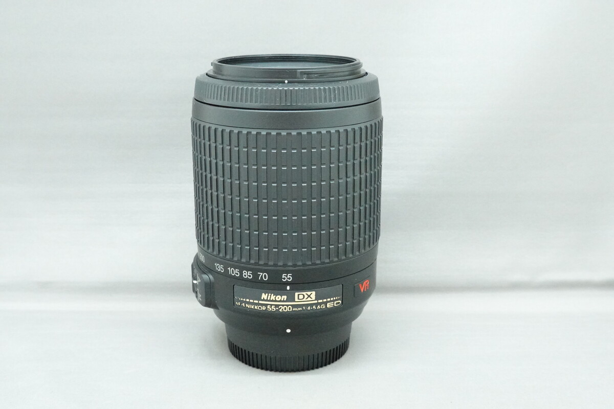 中古】ニコン AF-S DX VR Zoom Nikkor ED 55-200mm F4-5.6G(IF) 在庫