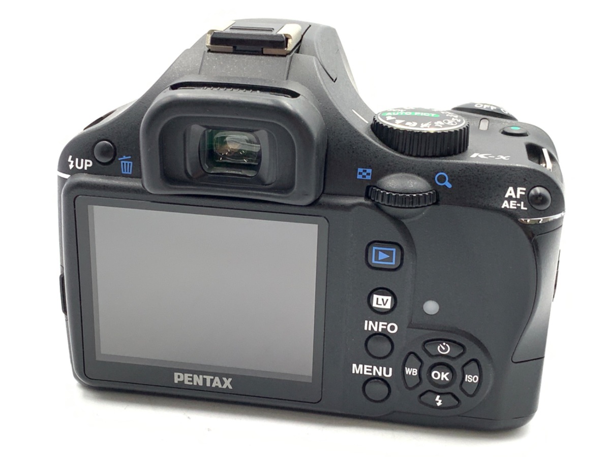 中古：C(やや難あり)】ペンタックス K-x ボディ ブラック | 2443900014551