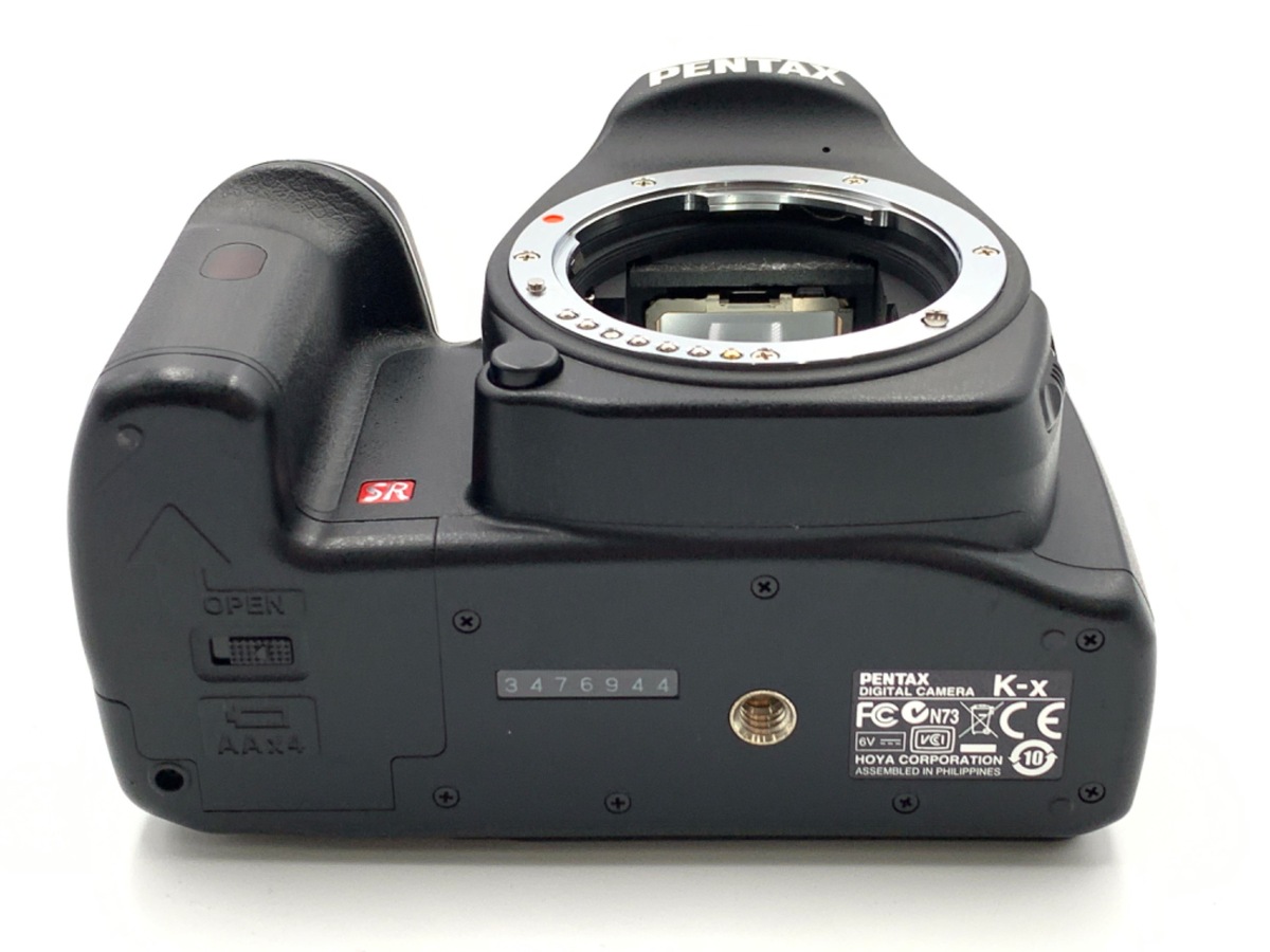 中古：C(やや難あり)】ペンタックス K-x ボディ ブラック | 2443900014551