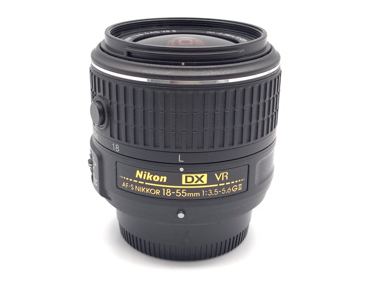 中古:B(並品)】ニコン AF-S DX NIKKOR 18-55mm f/3.5-5.6G VR 中古:B(並品)】ニコン AF-S DX NIKKOR 18-55mm f/3.5-5.6G VR